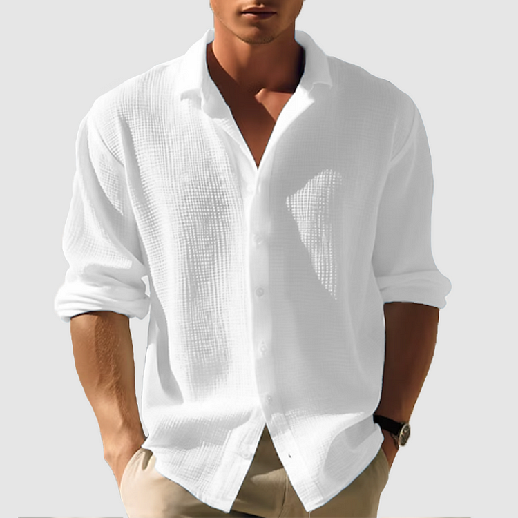 Men’s Shirt | Long-Sleeve Button-Down Classic Fit