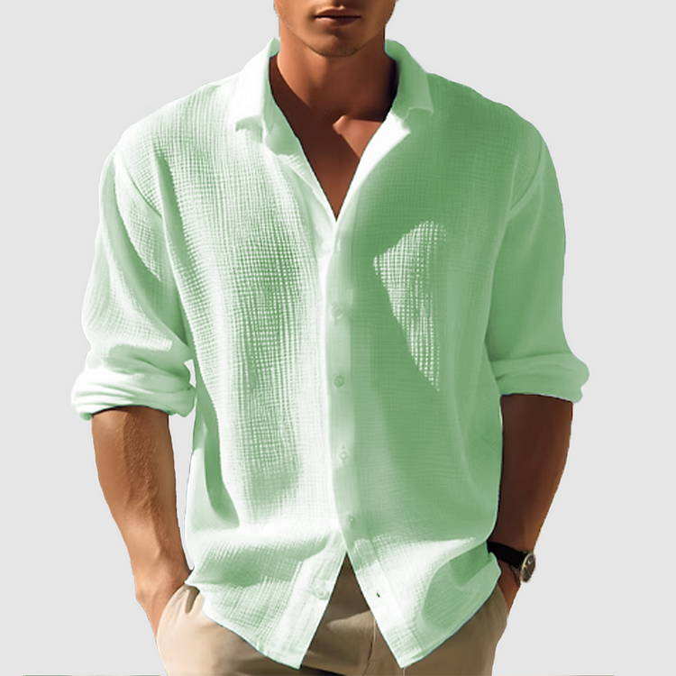 Men’s Shirt | Long-Sleeve Button-Down Classic Fit
