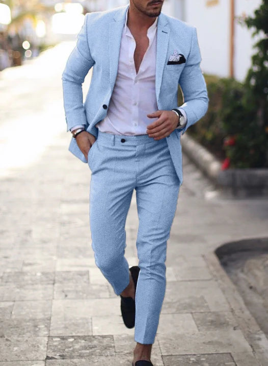 Men Suit | Two Piece Set with Blazer and Trousers