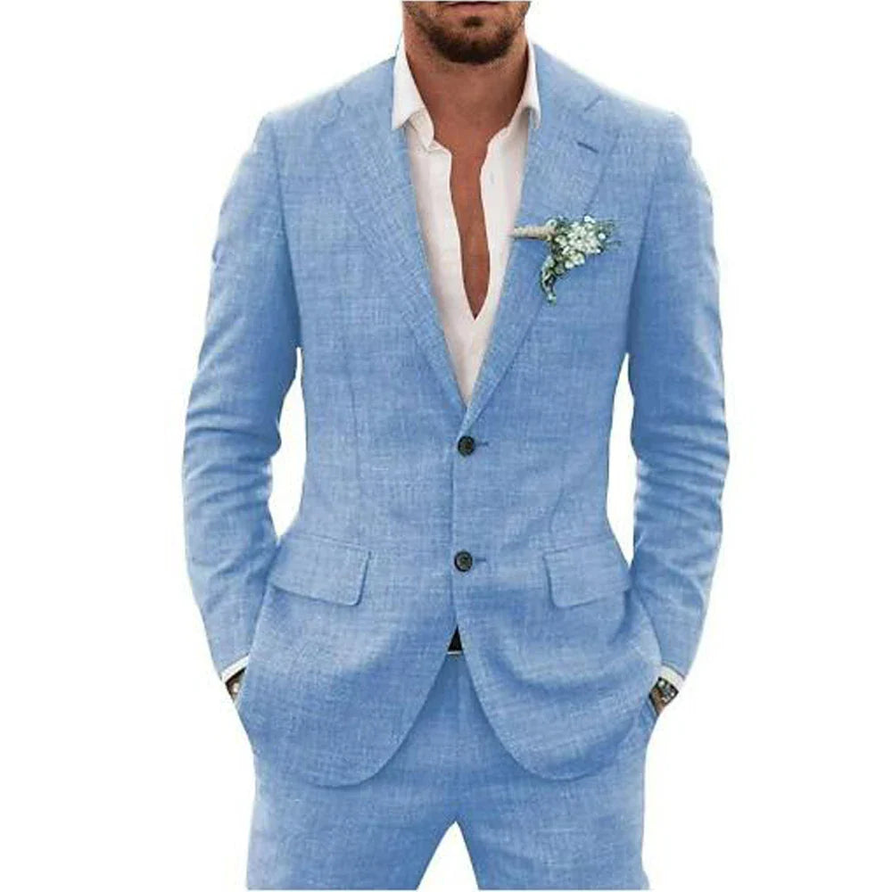 Men Suit | Lightweight Two Piece Construction