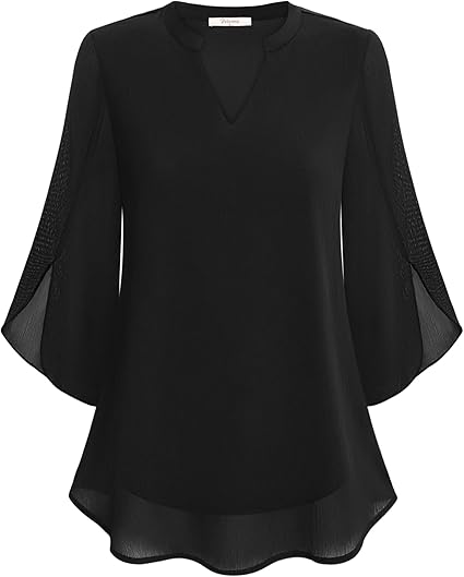 Women Blouse | Three Quarter Sleeve Relaxed Fit Design
