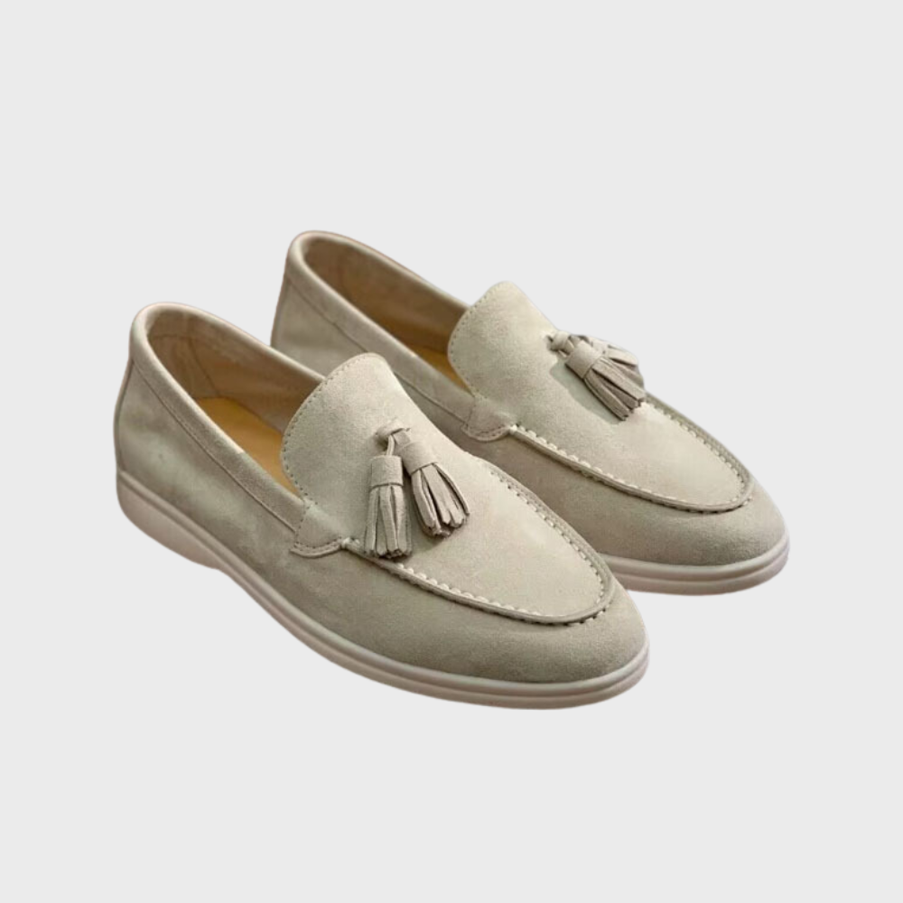 Men’s Tassel Slip-On Loafers | Formal Dress Shoes for Events