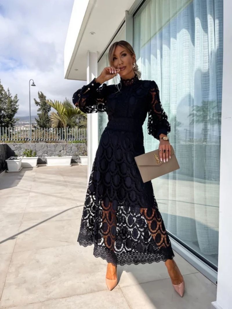Lace Midi Dress for Women – Timeless Elegant Occasion Dress