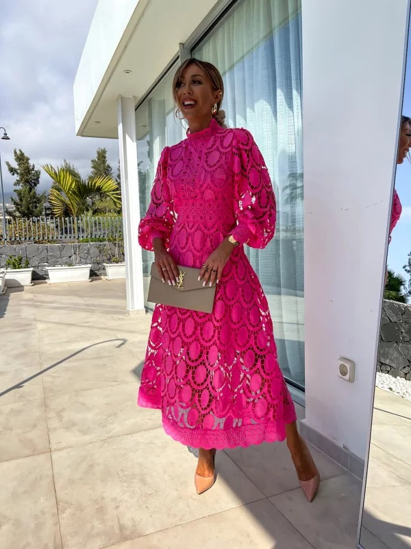 Lace Midi Dress for Women – Timeless Elegant Occasion Dress