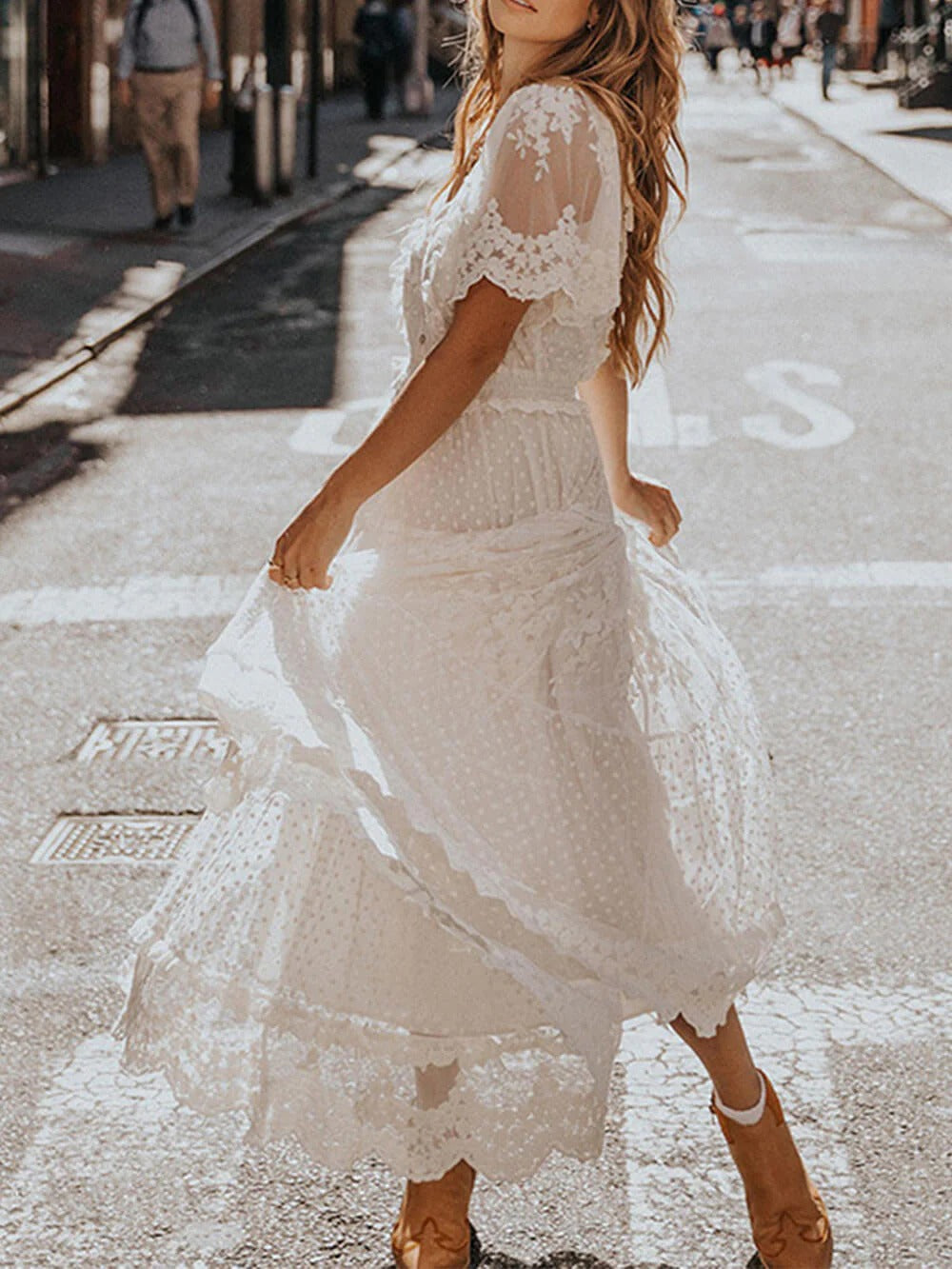 Sequin Pleated Maxi Dress for Women – Elegant Evening Gown