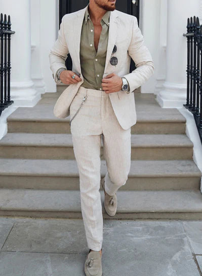 Men Suit | Two Piece Set with Blazer and Trousers